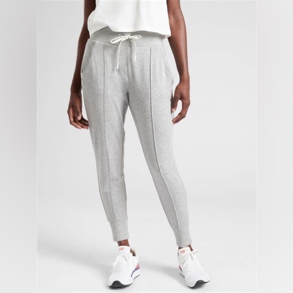 Athleta Bliss Jogger Pant Soft Heather Gray S